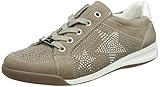 ara Damen Rom Sneaker, Weiß (Taupe, Weiss/Platin), 37.5 EU (4.5 UK)