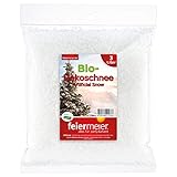 feiermeier Schnee im Beutel 3Liter Dekoschnee Bio biologisch abbaubar...