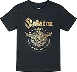 Sabaton Metal Kids - Wings of Glory Unisex T-Shirt schwarz 128 100%...