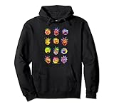 Rick and Morty Psychedelic Heads Pullover Hoodie