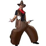 dressforfun 302354 - Aufblasbares Unisex Kostüm Cowboy aus Hose,...