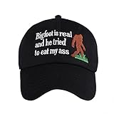 Bigfoot is Real and He Tried to Eat Hat Baumwolle Bigfoot Kostüm...