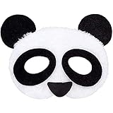 Boland 56721 Maske Panda Plüsch, One Size