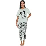 Cotton Soul Mickey Disney - Mickey Dreamboat - Damen Pyjama PJ Set,...