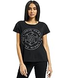 MERCHCODE Damen Ladies Linkin Park Hex Circle Box Tee T-Shirt, Black,...