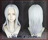 Anime The Dragon Prince Rayla Wigs 60cm Silver White Curly Synthetic...