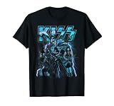 KISS - Blauer Blitz T-Shirt