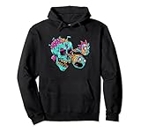 Adult Swim Rick & Morty Eyeball Skull Pullover Hoodie