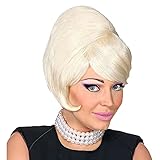 W WIDMANN 04449 50er Jahre Beehive Perücke, Damen, Blond,...