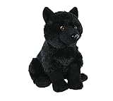 Wild Republic Cuddlekins Schwarzer Wolf, Stofftier, Baby-Geschenk für...
