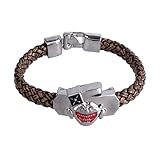 CoolChange Armband geflochten mit Maske von Ken Kaneki für Tokyo...