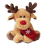 Toyvian Gefüllte Plüsch-Rentierpuppen...