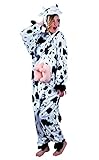 Boland - Kostüm für Erwachsene Kuh, Kapuzen-Overall aus Plüsch,...