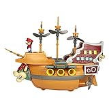Nintendo Super Mario Deluxe Spielset - Bowser´Schiff - inkl. 5...