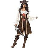 Smiffys Damen Kostüm Hochsee Piratin Piratenbraut Karneval Fasching...