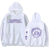 OUHZNUX Designs Schwarzes Symbol Lorna Shore Hoodie Langarm Rundhals...