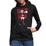 Spreadshirt Harley Quinn Mit Hammer Frauen Hoodie, XL