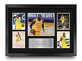 HWC Trading FR A3 LeBron James Lakers Geschenke Gedruckt, Signiert...