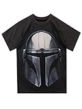 Star Wars Jungen T-Shirt The Mandalorian Grau 134