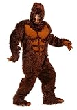 Adult Bigfoot Fancy Dress Costume Large