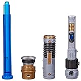Hasbro Star Wars Lightsaber Forge Obi-Wan Kenobi elektronisches blaues...