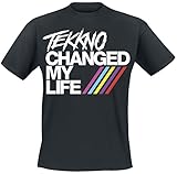 Electric Callboy Tekkno Changed My Life Männer T-Shirt schwarz L 100%...