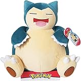 Pokémon PKW0102 - 30cm Plüsch - Relaxo, offizielles Pokémon Plüsch