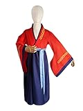 CoolChange Chinesisches Hanfu Kleid | Kinder Kostüm für Mulan Fans |...