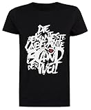 Stonedeafproduction SDP Schwarzes Kurzarm-T-Shirt Für Damen