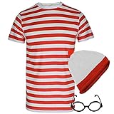 Fairy Trendz Herren Damen T-Shirt Hut Brille Socken Set Kinder...