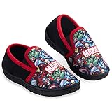 Marvel Spiderman Hausschuhe Kinder Avengers Kinder Hausschuhe (Schwarz...