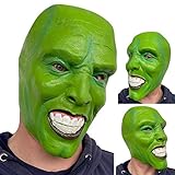 Rubber Johnnies 'Die Maske' Grüne Maske Aus Latex Jim Carrey Film...