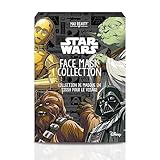 MAD Beauty Disney Star Wars Gesichtsmaske Set: 4 Tuchmasken von Krieg...