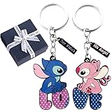 Sykerout 2Pcs lilo und stitch schlüsselanhänger, schlüsselanhänger...