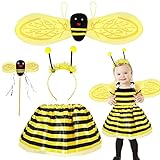 Capaneus Bienenkostüm Kinder, Bienen Kostüme für Mädchen,...