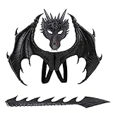 Wanyudz Halloween Kostüm Drachen Kostüm Set, Dragon Wings...