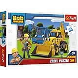 Trefl 18214 , Puzzle, Neue Herausforderung, Bob der Baumeister, 30...