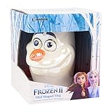 Disney Frozen II Tasse XL Olaf 3D Glanzeffekt weiß, irisierend,...