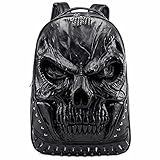 3D Rucksack, Black Skull B, Large