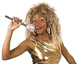 TH-MP Disko Perücke Disco Queen 70er 80er Jahre Party Perücke