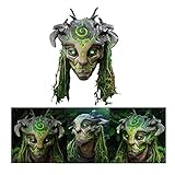 Corlidea Waldgeist Maske / Helm, realistische Gesichtskostüme LED...