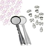 L+H Zinngießen Set Silvester mit 5 Löffel und 20 Figuren | XXL Set...