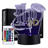QQAAMZ Anime 3d Harry Potter Lampe Neben Dem Bett Cool World Of...