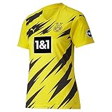 PUMA Damen T-Shirt BVB Home Shirt Replica Womens SS w.Sponsor New,...