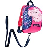 Peppa Wutz Kinderrucksack Mädchen mit Leine, Kleinkind Zügeln und...