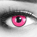 Funnylens 1 Paar farbige Cosplay Manga Crazy Fun Jahres Kontaktlinsen...