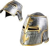 P'TIT Clown re31050 Ritterhelm, Gold und Grau