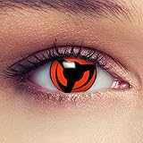 Rote farbige Kontaktlinsen für Naruto Sharingan Hatake Kakashi's...