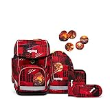 ergobag cubo Set ergonomischer Schulrucksack Klassisch 6-teilig 1....