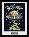 GB Eye Gerahmtes Poster Rick, Morty, Schiff, 30 x 40 cm,...